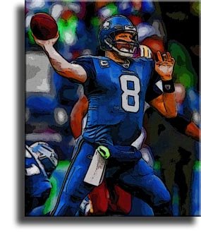 Completely Handpainted American Football Sport Painting, Custom Order FL4767, Oil on Canvas, with Option to Paint Jerry, Brett & Co. from Any Other Favorite Photograph or Picture, Unframed, Size 20