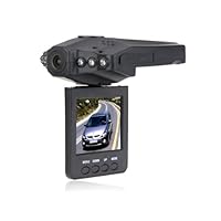 F198 Car Dash DVR With Night Vision, Microphone Built In, 2.5' Rotatable and Foldable TFT LCD Screen display