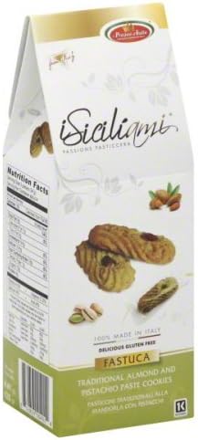 ISiciliami almond & pistachio paste cookie 4.41 Oz, Case of 12