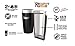 Healthy Human Stainless Steel Tumbler with Straw & Lid | Splash Proof Insulated Travel Cup | Eco-Friendly Coffee Tumblers | Water Cups with Straws Cleaner and Splash Proof Lids (20oz, Pure Black)