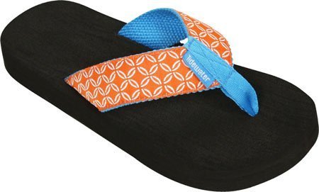 Tidewater Sandals Women's Nautical Light Blue Flip Flop