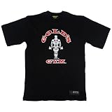 100% Cotton T Shirt 2 Black (Black) - Large