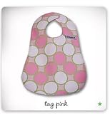Tag Pink Bib