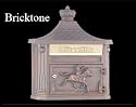 Amco Victorian Wall Mount Locking Mailbox - Bricktone