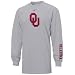 Nike Oklahoma Sooners Ash Classic College Long Sleeve T-shirt