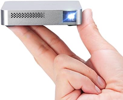 Iniwo Wireless Mini Projector for iPhone and Samsung Smartphone with Screen Mirroring Function WiFi &amp; HDMI Connectivity Support Airplay and Miracast