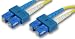 Lynn Electronics SCSCDUPSM-3M 9/125 Yellow Duplex Single-Mode Fiber Optic Patch Cable, SC-SC, 3 Meters in Length Yellow