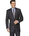 Lauren Ralph Lauren Suit, Two-Button Navy Stripe Wool/Cashmere navy stripe 38R