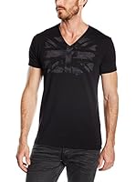 Pepe Jeans London Camiseta Manga Corta Enzo (Negro)