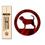 Bloodhound Wind Chimes X-SMALL Bronze