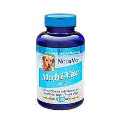 Nutri-Vet Multi-Tab Complete Chewable Tablets for Dogs, 120 Count