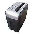 38082 Shredder, Confetti-Cut, 9" Throat, 8 Sheet Capacity, Black & Silver