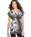 image and picture of Fleurish V-Neck Floral-Print Woven Top