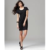DKNYC Dress, Short Sleeve Empire Waist Pleated