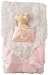Gund Tender Beginnings Blanket and Rattle Set- Pink