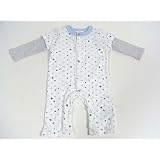 DKNYダナキャランベビーカバーオール0-3M（ライトブルー）【セール】【並行輸入品】