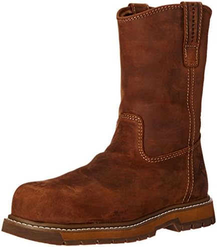 Muck Boot Wellie Classic Composite Toe Men's Leather Work Boot, Medium Width