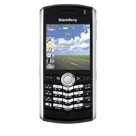 Blackberry Pearl 8100 Refurbished Unlocked Cell Phone with Camera - International Version with No Warranty (Black with Silver)
