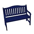 Prairie Leisure 39-Blue Garden Bench