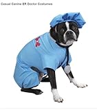 Dog Costume - Casual Canine ER Doctor Scrubs Pet Costume -- Small