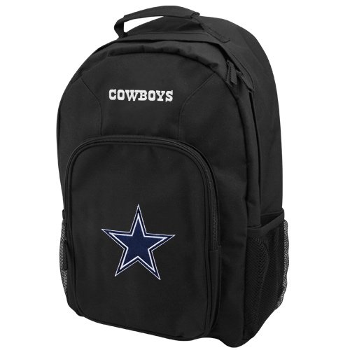 NFL Dallas Cowboys Southpaw Backpack (Black, Medium)