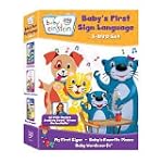 Baby Einstein: Baby's First Sign Language DVD Set (My First Signs / Baby's Favorite Places / Baby Wordsworth)