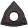 Sandvik Coromant T-Max P Carbide Turning Insert, WNMG, Trigon, KM Chipbreaker, GC3205 Grade, Multi-Layer Coating, WNMG 432-KM, 1/2" iC, 0.0315" Corner Radius (Pack of 10)