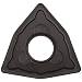 Sandvik Coromant T-Max P Carbide Turning Insert, WNMG, Trigon, KM Chipbreaker, GC3205 Grade, Multi-Layer Coating, WNMG 433-KM, 1/2" iC, 0.0472" Corner Radius (Pack of 10)