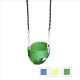 Gorilla Playsets Full Bucket Toddler Swing Color: Green