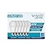 Vivid Lighting LED Bulbs, 60 Watt Replacement, 9.5W, 800 Lumens, 6 Pack, Soft White (2700K), Dimmable, Energy Star Certified