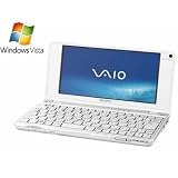 ソニー(VAIO) VAIO typeP P70H VistaHomeBasic ワンセグ クリスタルホワイト VGN-P70H/W