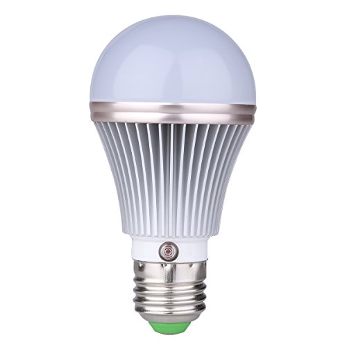 E27 LED Sensor Light Bulbs Built-in Photosensor Detection Auto Switch Light Indoor/Outdoor Lighting Lamp for Porch Hallway Patio Garage (5W 450Lumens, Cool White 6000K)
