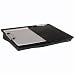 Office Products : Lap Desk - Jumbo Sized With Clip - Black (Black/Black) (18.75"H x 14.5"W x 3"D)