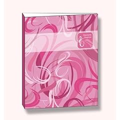 ROTH Zeugnisringbuch "Ornamente in pink", DIN A4 VE=1
