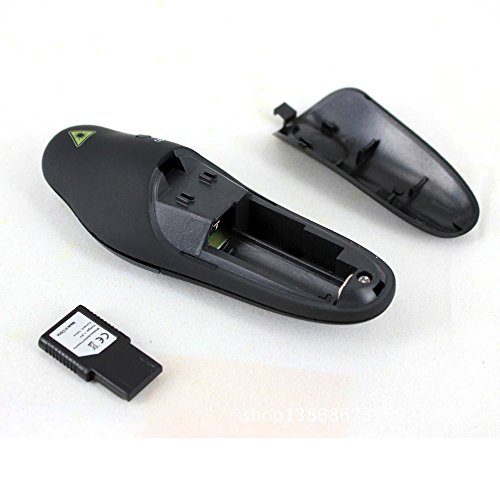 HUACAM DGF-22 RF 2.4GHz Wireless USB PowerPoint PPT Presenter Remote Control Wireless Presentation Presenter Mouse With Pointer LED Light - Thumbnail 4