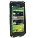 Samsung - Carcasa met&aacute;lica para Galaxy S, color negro