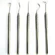 5pc Probe SET Dental Picks - Wax Carver - Hobby - Craft - Artist Tools