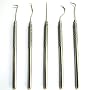 5pc PROBE SET dental picks - wax carver - HOBBY - CRAFT - ARTIST tools