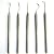 5pc Probe SET Dental Picks - Wax Carver - Hobby - Craft - Artist Tools