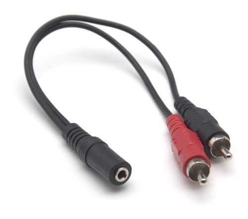 G&BL Audio Verdopplungskabel (1x 3,5mm Stereo - 2x RCA Stecker) 0,2m Preisvergleich