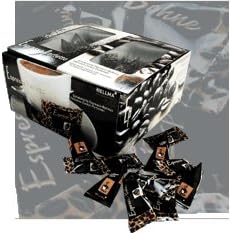 HELLMA Espresso Perfetto (60 schokolierte Espressobohnen + 60 originelle Zucker-Portionen in der Kombibox)