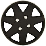 13 INCH/13 MATT BLACK CAR WHEEL TRIMS/COVERS/HUB CAPS