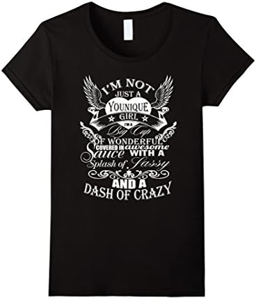 Women's Younique girl T-shirt , I'm not just a Younique girl. I'm a XL Black