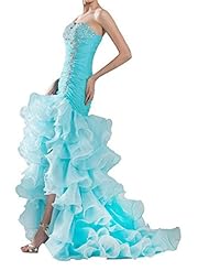 Strapless Chiffon/Organza Mermaid Evening Dress/Bridesmaid Dress/Prom Dress/Party Dress 