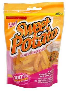 More image 2PK Sweet Potato Fries Package 6oz (Catalog Category: Dog / Dog Treats)