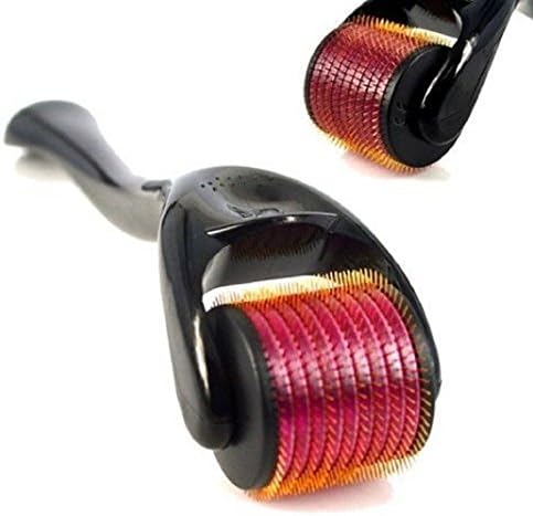 1 Pcs Roller-540 Needles 0.2 mm Needle Length-best Facial Skin Care Needle Roller for Body and Face-ultimate Therapy for Reduction Titanium Micro Acne Scars Derma Skin Roller Stretch Mark