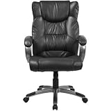 Espresso Brown Leather High Back Executive Office Chair [BT-9088-BRN-GG]