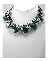 Aventurine Necklace In Sterling Silver