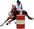 Barrel Racer Auto/ Truck/ Safe Magnetic Art