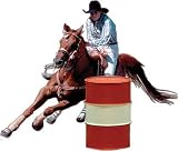 Barrel Racer Auto/ Truck/ Safe Magnetic Art